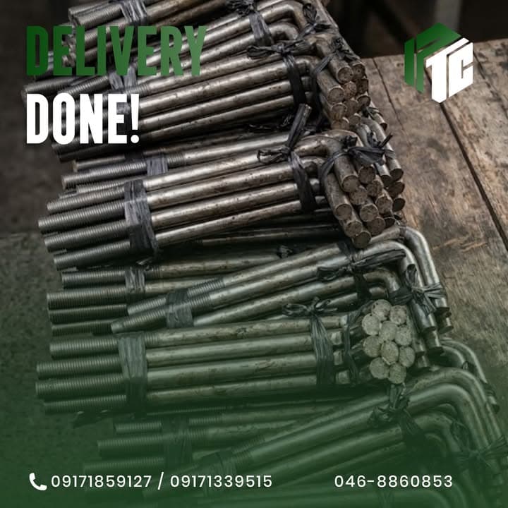 Anchor Bolts Delivered | Daet, Camarines Nor 1