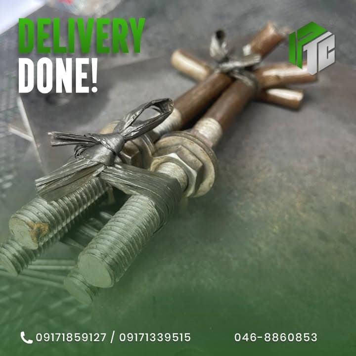 Base Plate & Anchor Bolts Delivered | Ayala A 2
