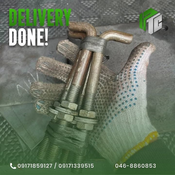 Base Plate & Anchor Bolts Delivered | Ayala A 3