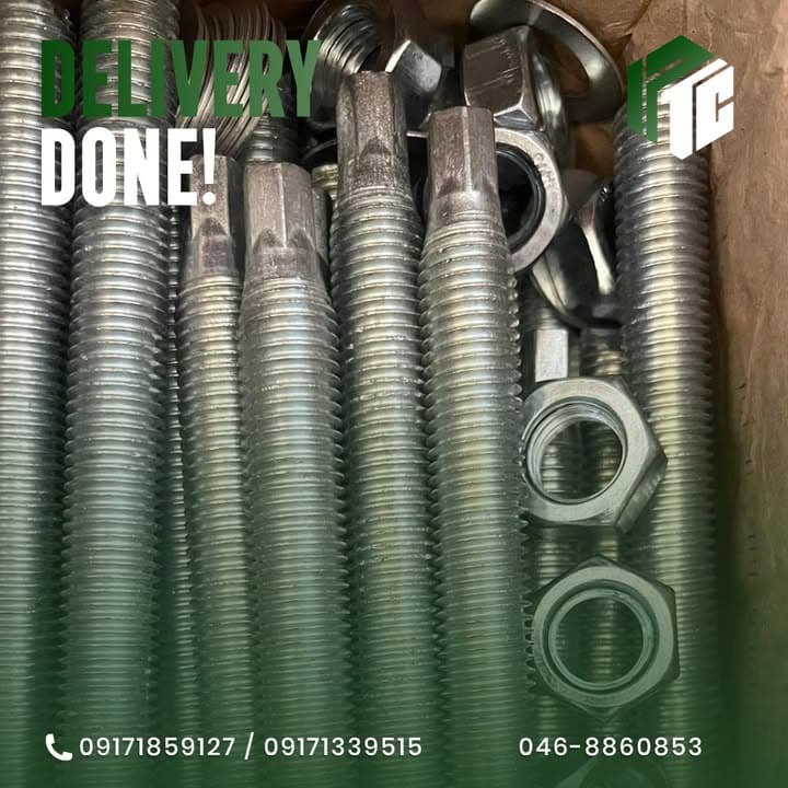 GI Bolts and Nuts with Chembolt Delivered | � 1
