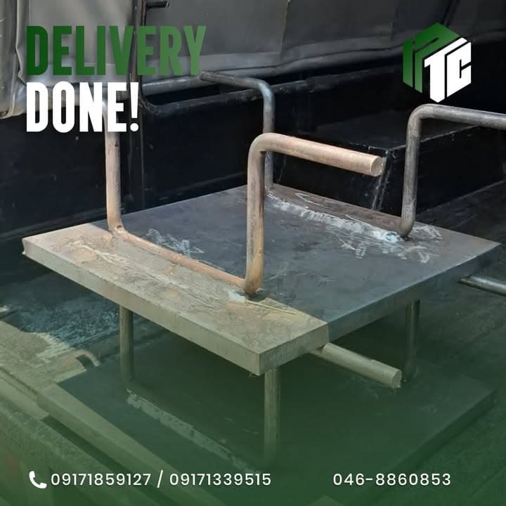 Embedded Plate with Rod  Delivered | Calooca 2