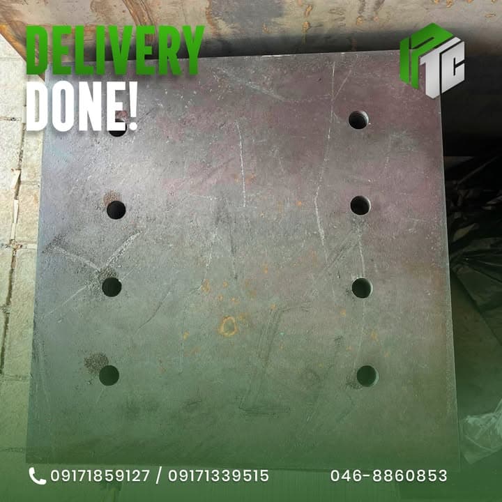 Base plate and Stiffener Plate Picked up 4