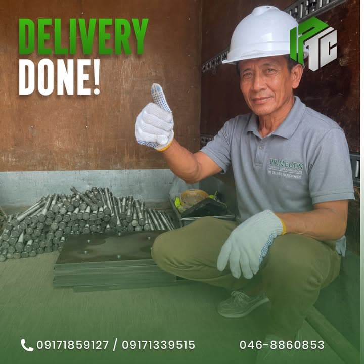 Base Plates & Hex Bolts Delivered | Daraga, A� 1