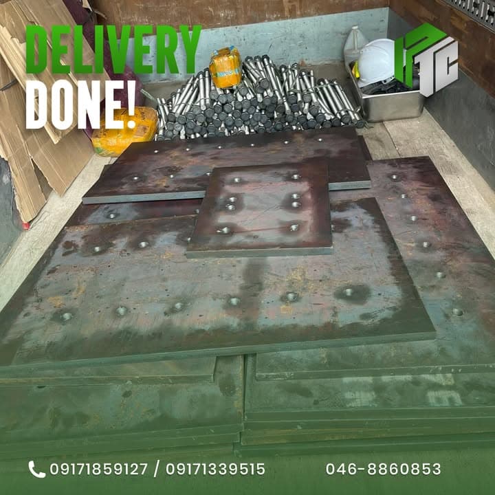 Base Plates & Hex Bolts Delivered | Daraga, A� 4