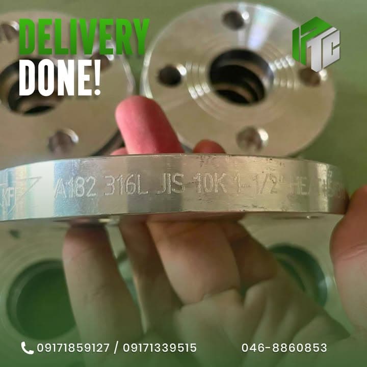 SS𝟑𝟏𝟔L G.I. Flange Delivered | Sta. Rosa, Lagu 3